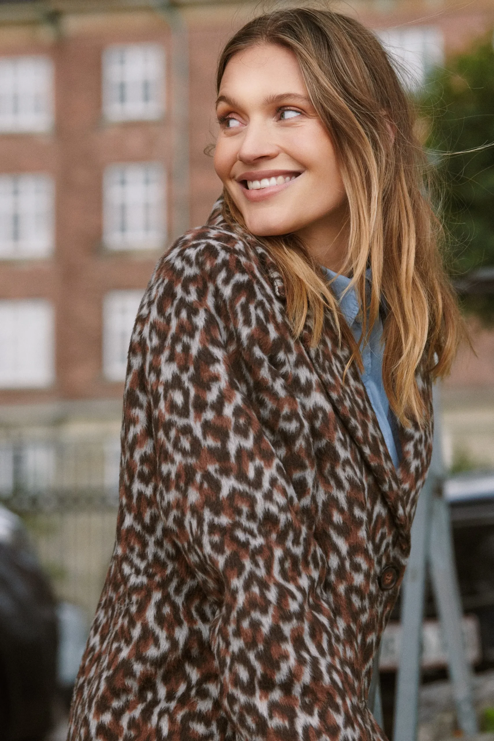 FideliSZ Leopard Frakke