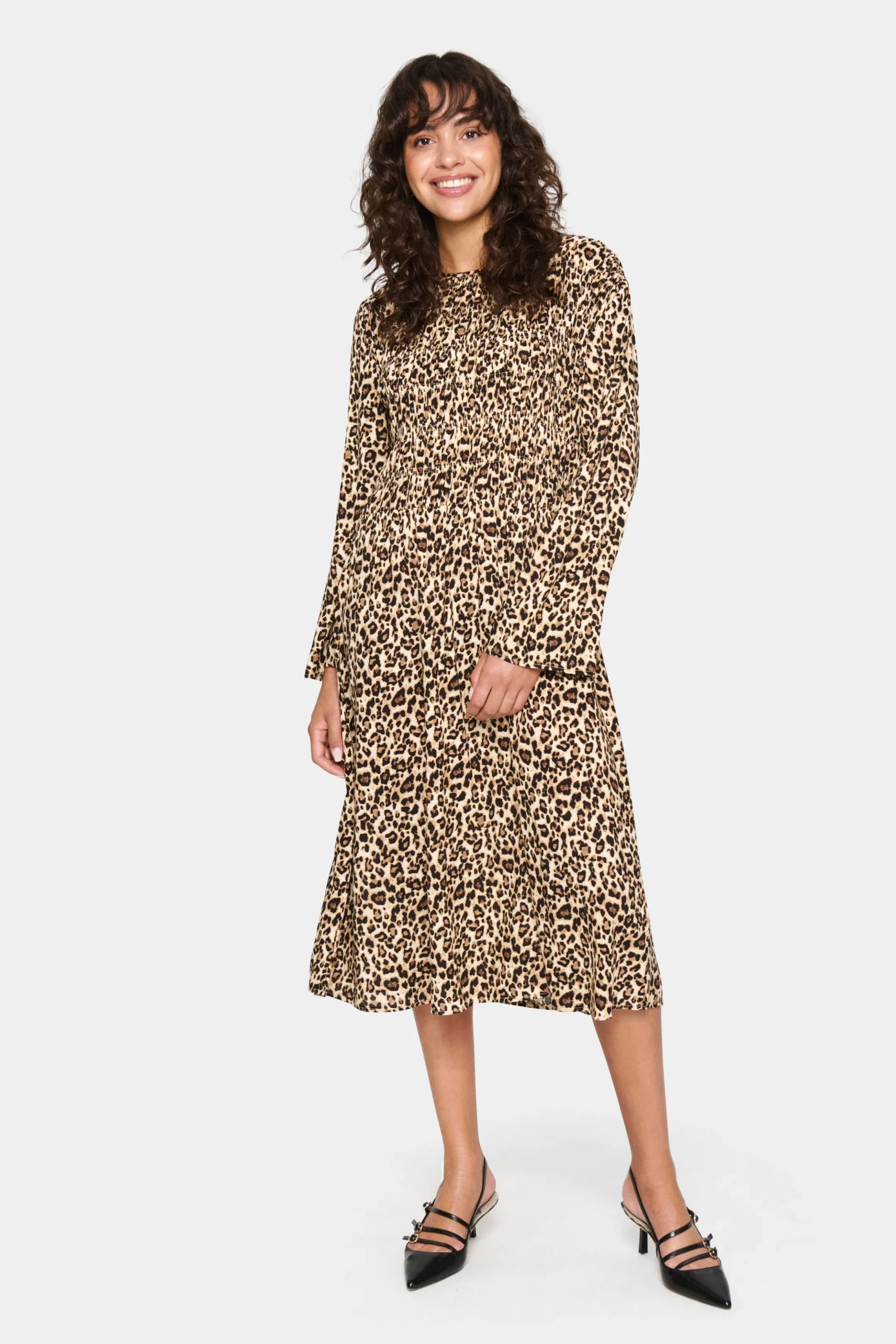 GazelSZ Leopard Kjole