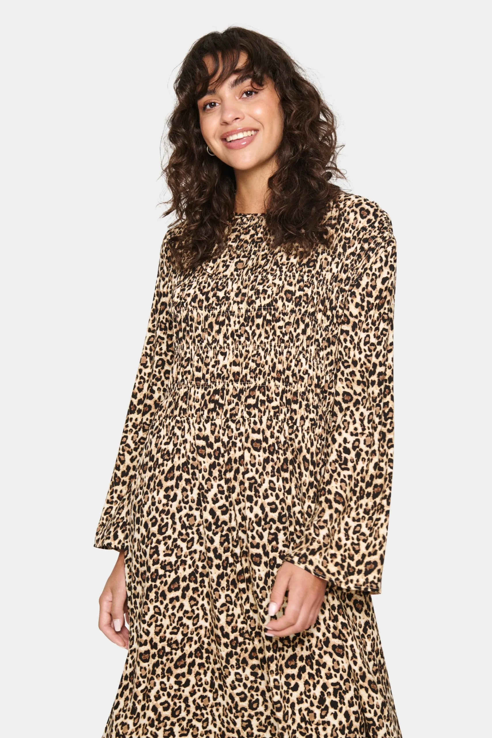 GazelSZ Leopard Kjole