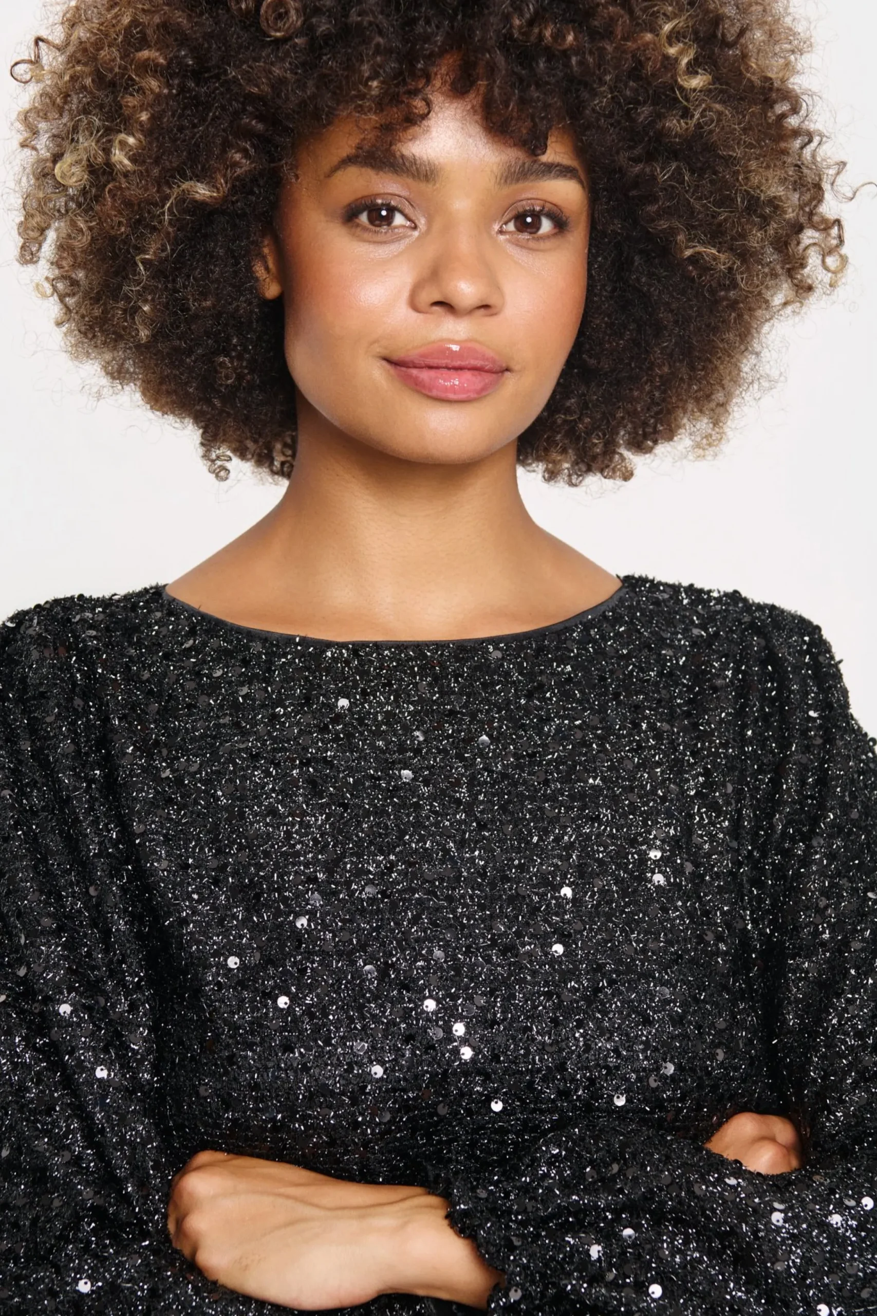 HinnaSZ Paillet Bluse