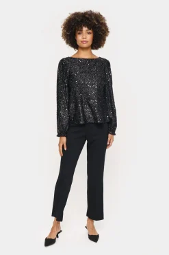 HinnaSZ Paillet Bluse