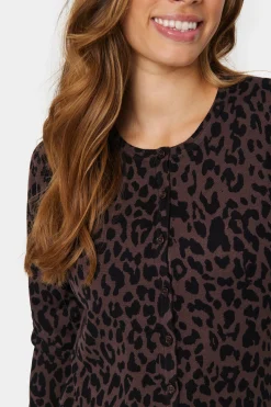 ZhilaSZ leopard Cardigan