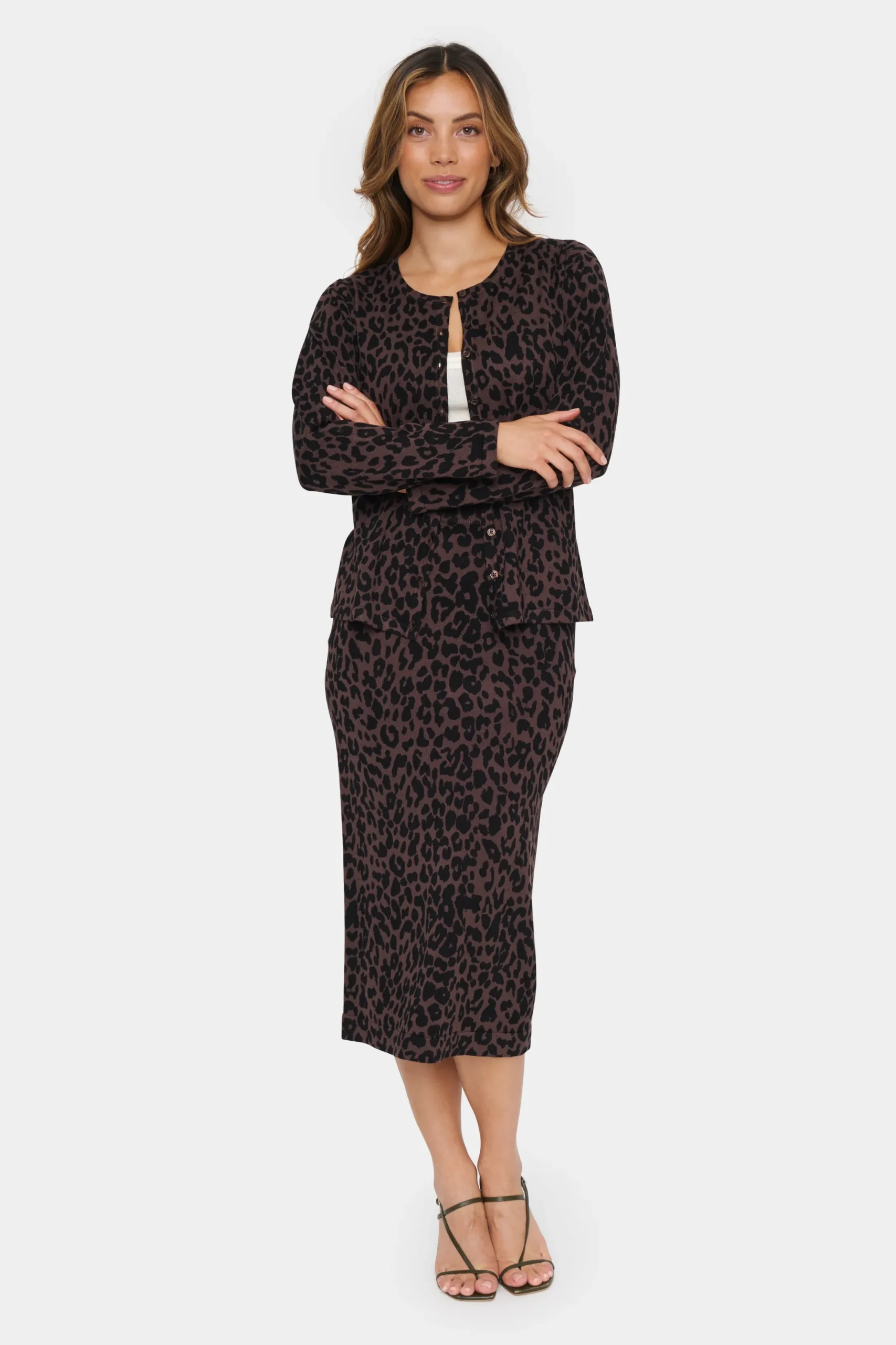 ZhilaSZ leopard Cardigan